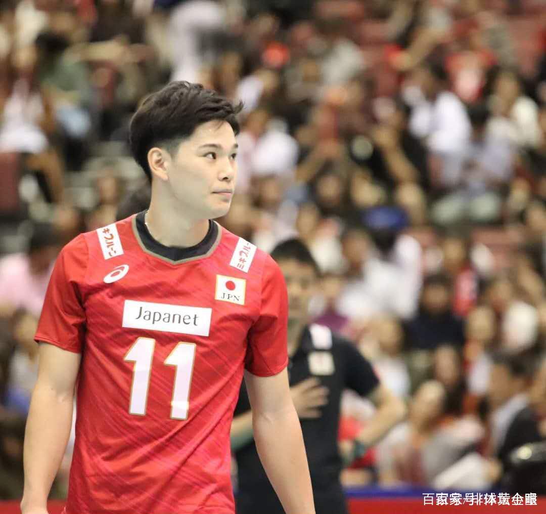 日本男排的11号西田有志,日本男排西田有志臂展