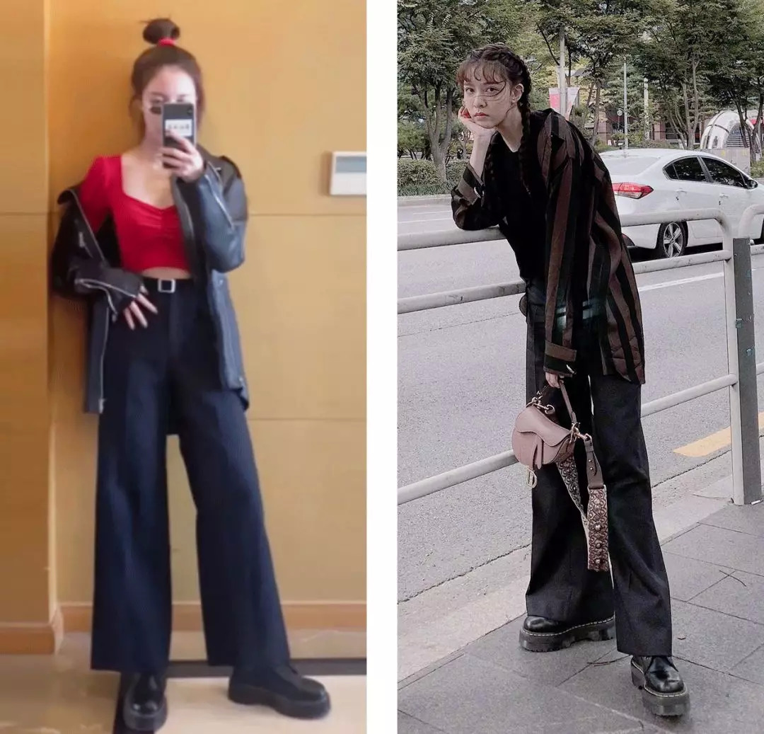 一点也不热,酷妹的马丁靴里都有空调