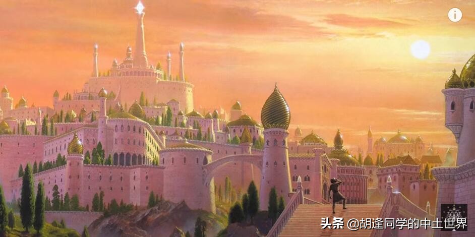 中土第一纪元最强的精灵王国,中土世界第一纪元高清地图