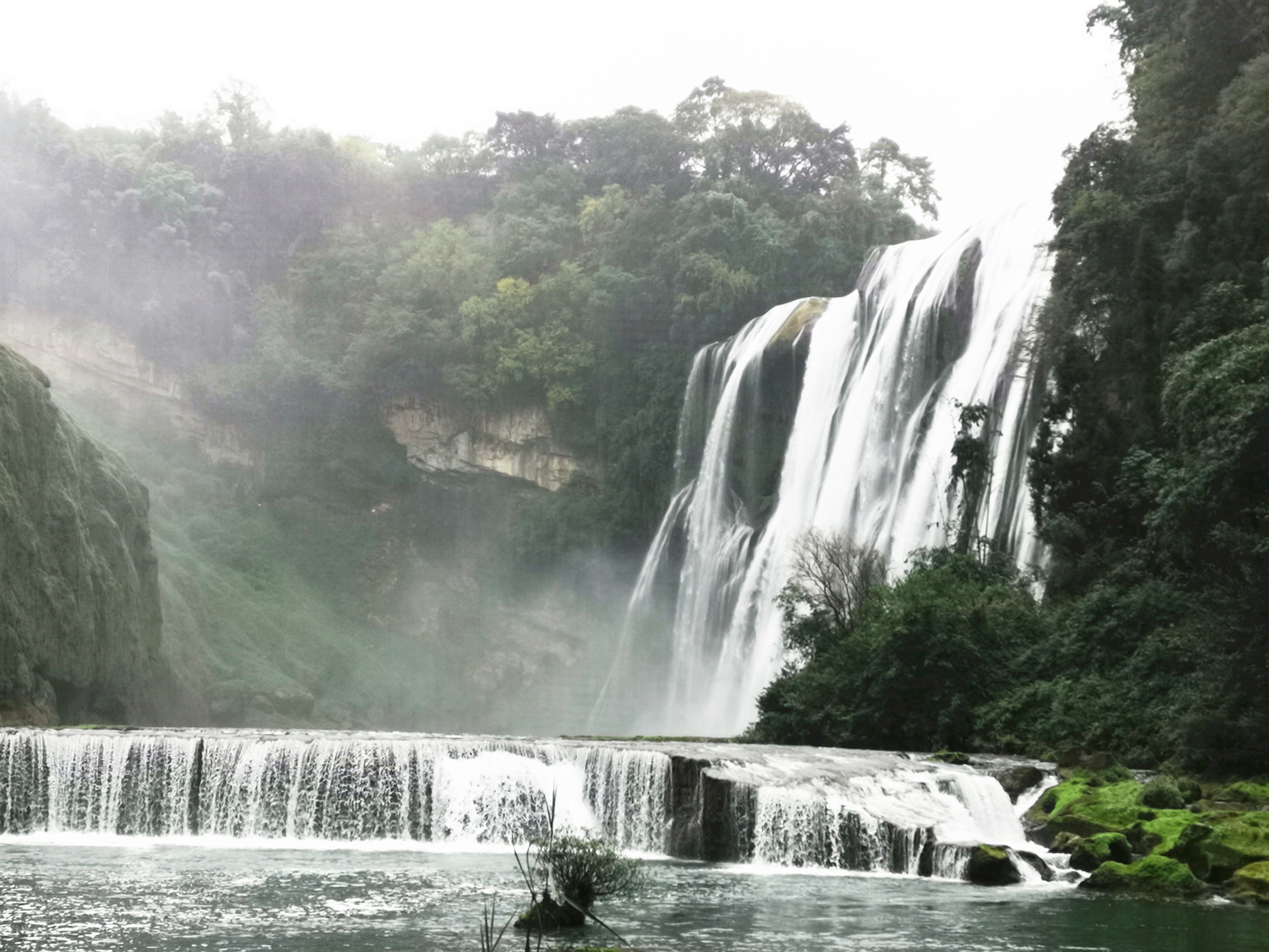 冬季的黄果树瀑布,冬季黄果树瀑布要带雨衣吗