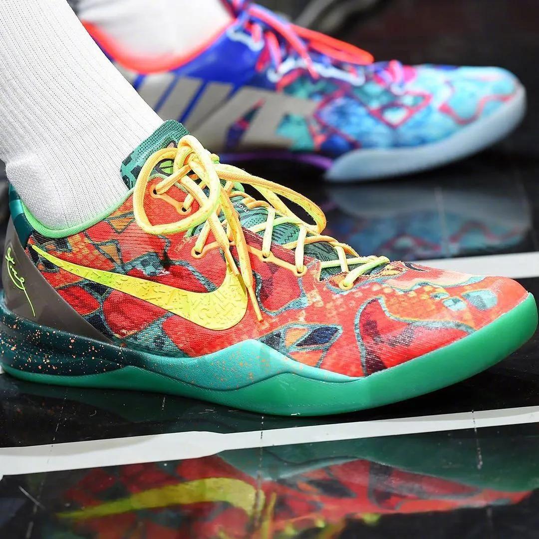 nba球星上脚球鞋22-23,掘金勇士季后赛上脚球鞋