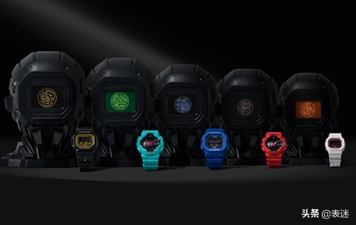 gshock中国龙手表,g-shock鼠年限定款腕表