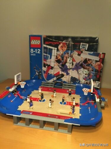 篮球足球都有自己的特长,乐高nba足球场