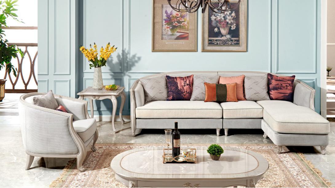 北欧轻奢意式极简科技布沙发,北欧风与意式沙发