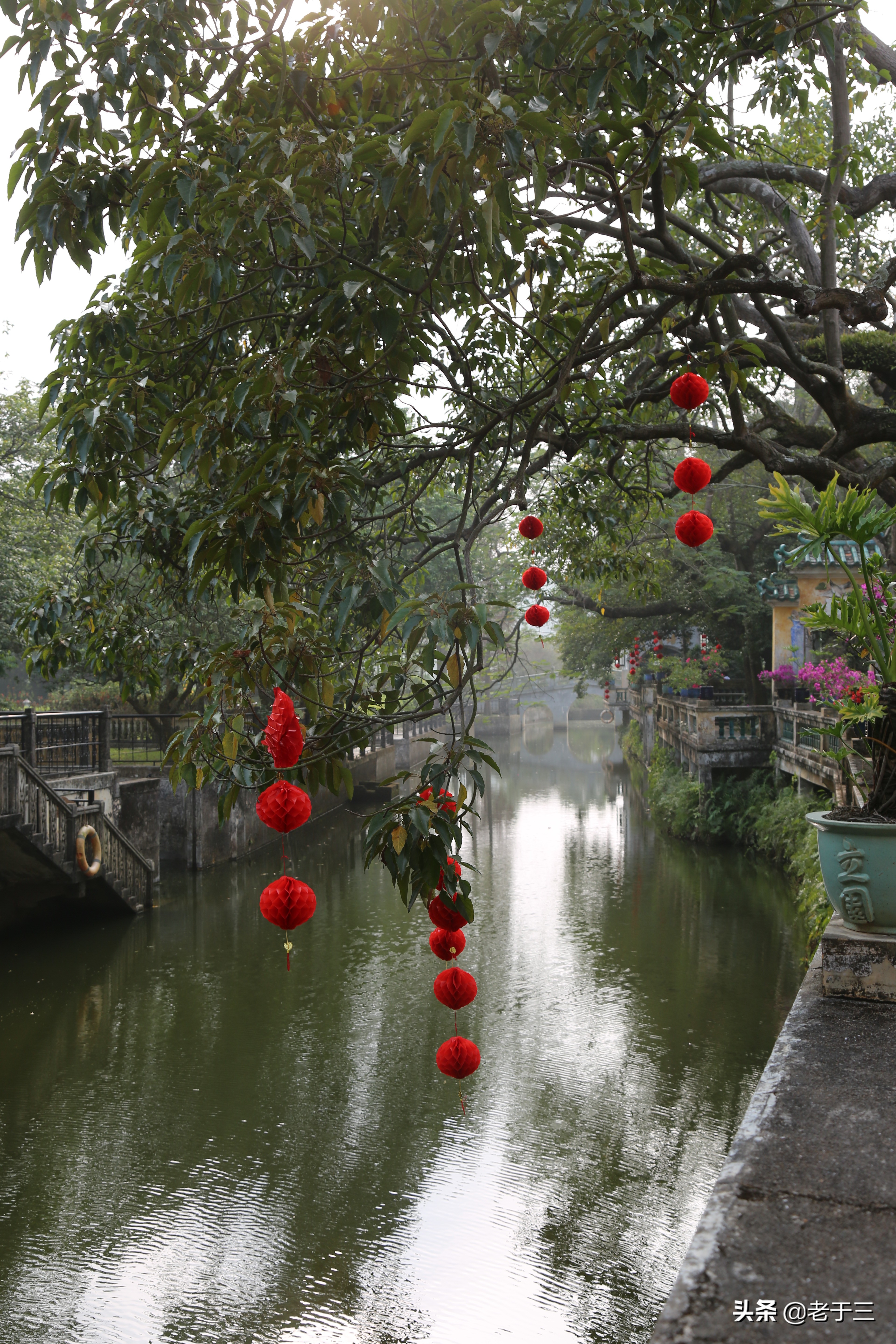 开平立园别墅,开平立园花园景观