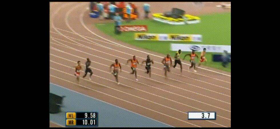 怀念一下田径赛场上男子100米的五虎时代