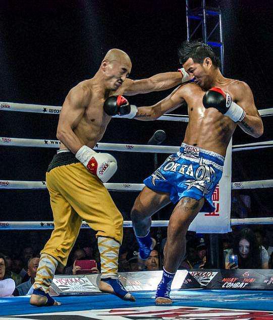 武僧一龙和潇杀狂的比赛,一龙对战潇杀狂