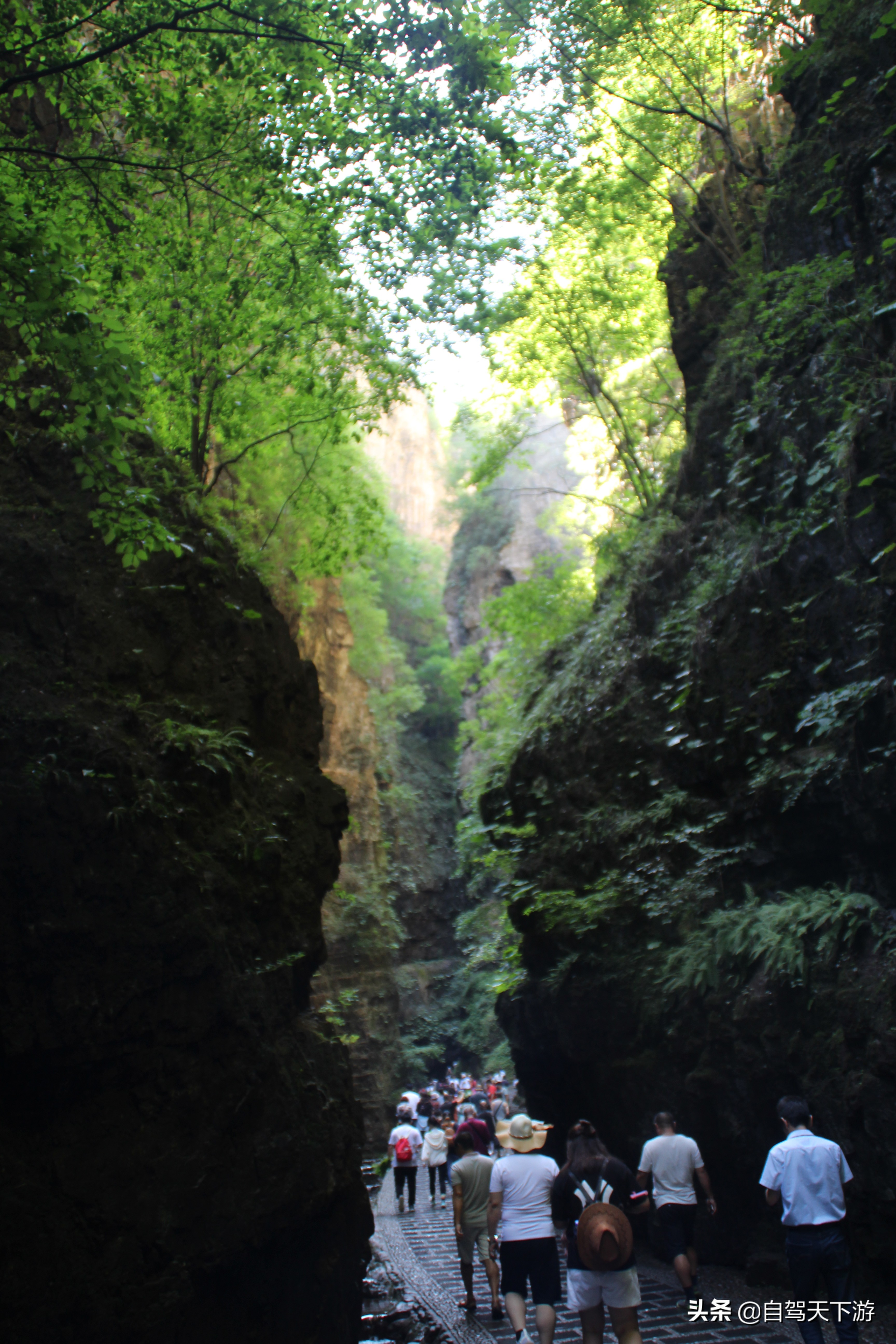 野三坡百里峡是什么样的,天下第一峡谷风景区