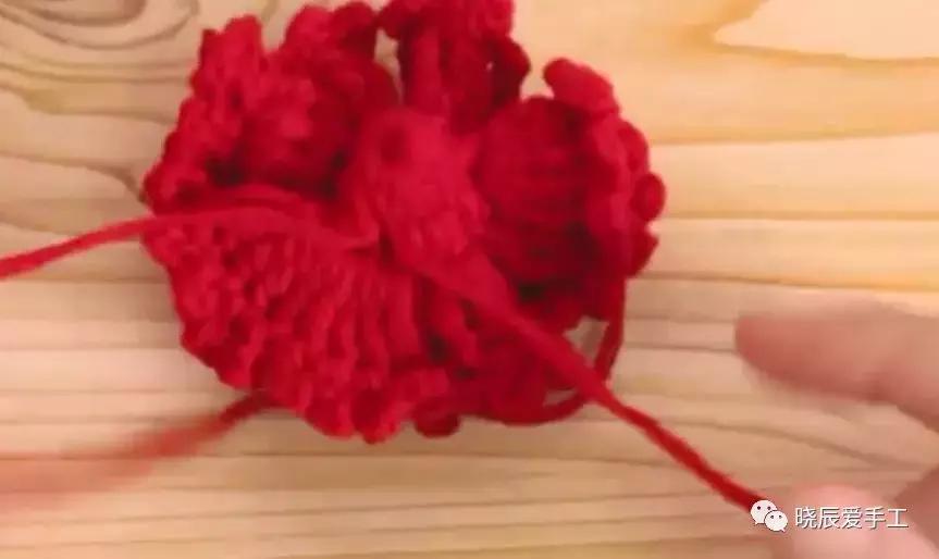 钩针康乃馨花束图解,母亲节康乃馨花束手工制作简单