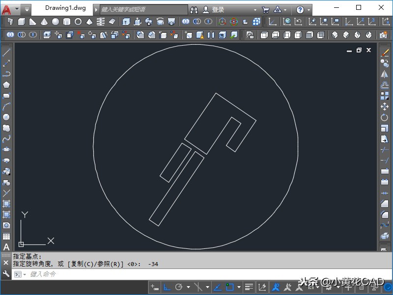 cad练习题300例第6道,cad对称图形练习题目