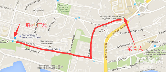 海参崴自由行攻略（内附超易懂地图）干货啦~~