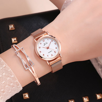 文艺复古女士手表,高端大气有质感的手表