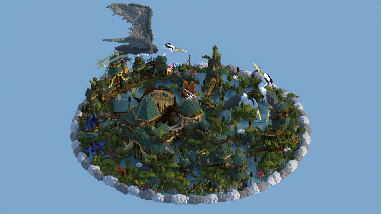 我的世界最真实的花,我的世界最真实的景物教程