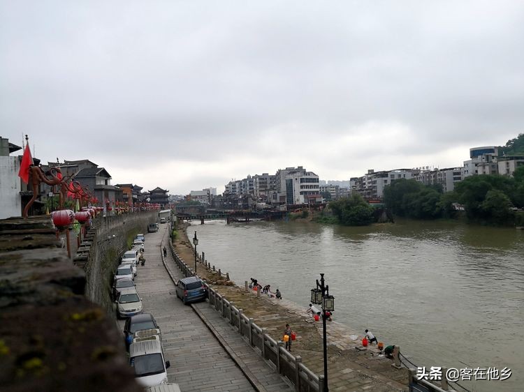 长汀县古街印象土特产,长汀古城异域风情