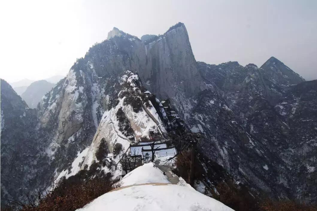 冬天去华山好玩吗,冬天华山风景视频