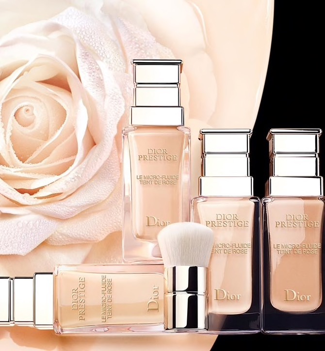 迪奥花蜜瑰萃系列一套多少钱,new极光粉底液评测