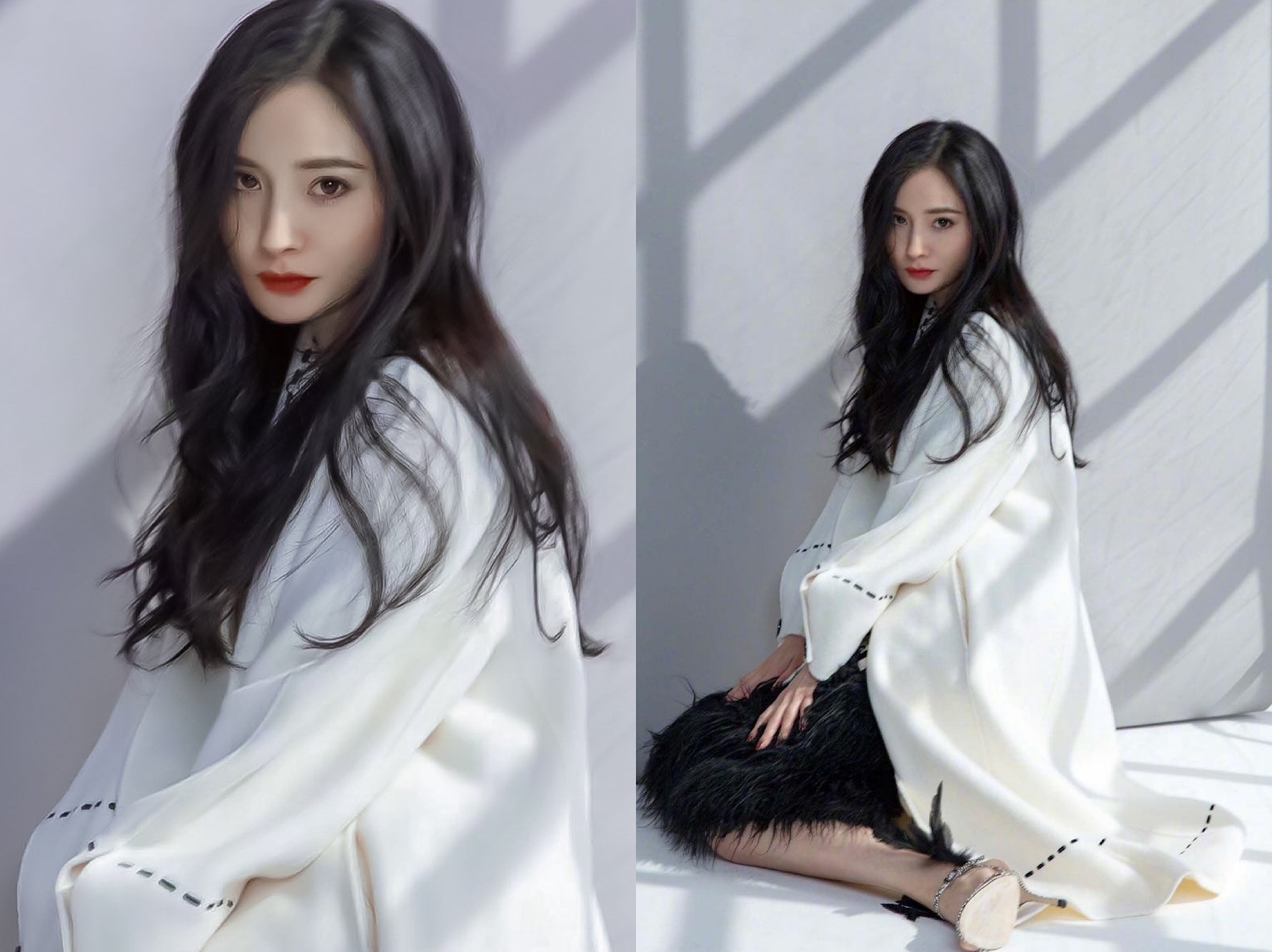 杨幂温柔妩媚眼神,杨幂桃花眼