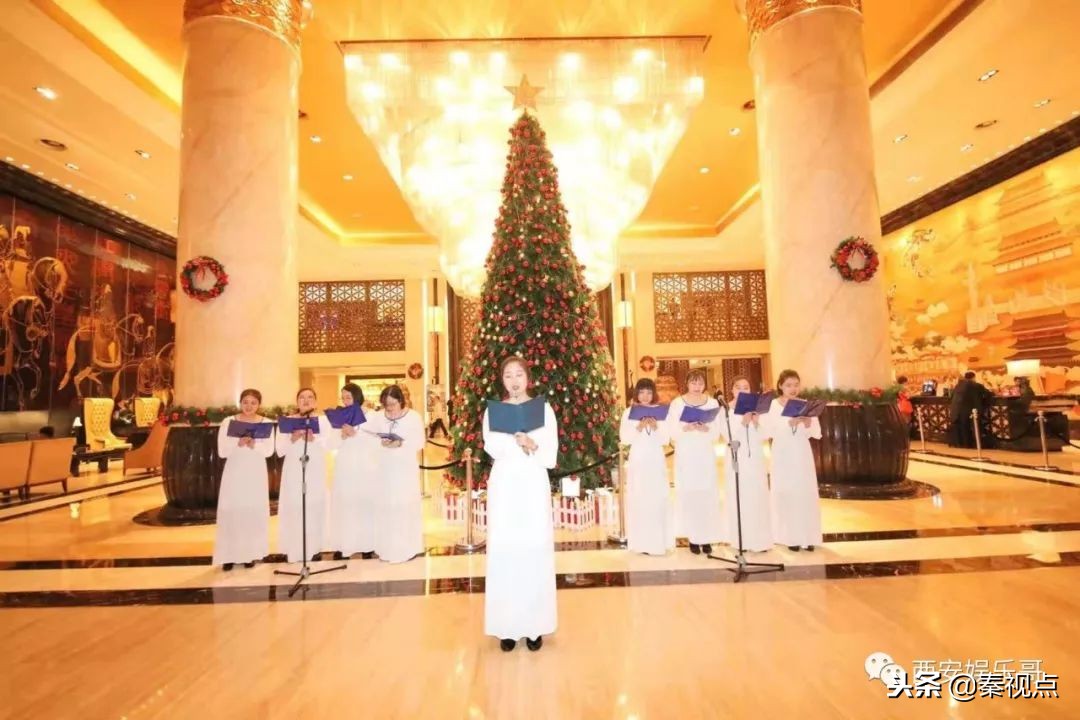 西安圣诞好看又好吃的餐厅,西安圣诞美陈