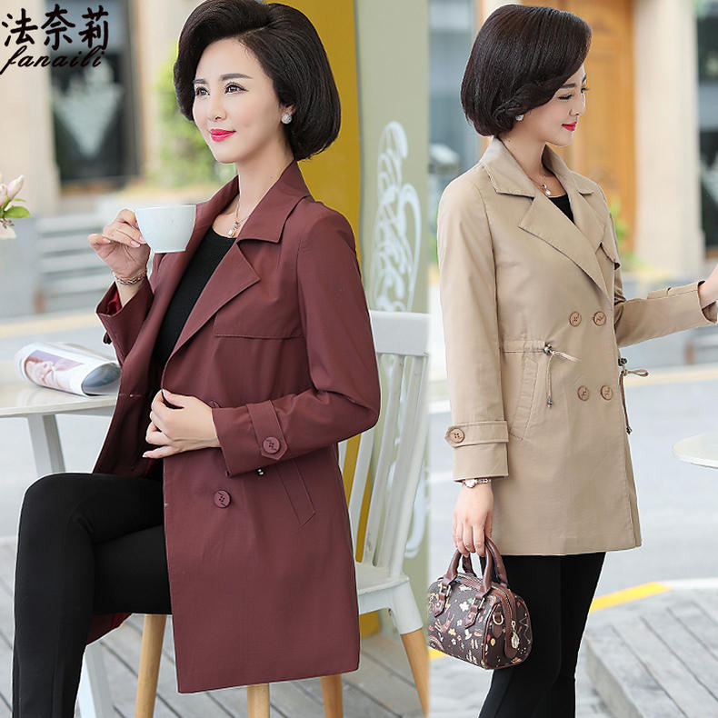 高档中老年女式秋装外套,妈妈装春装外套中老年女休闲外套