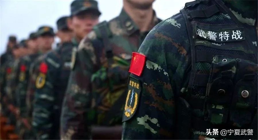 虎斑特战军大衣,虎斑特战服武警都可以穿吗