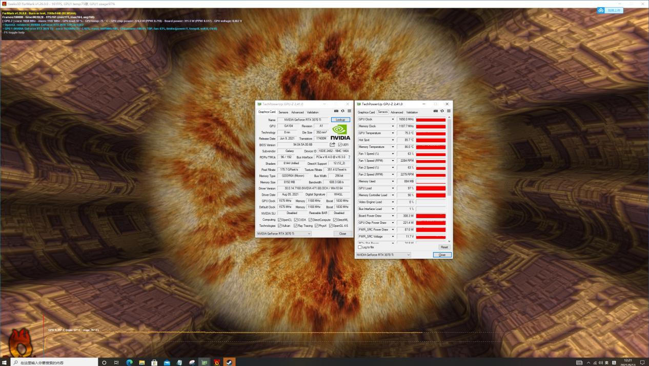 影驰rtx3070黑将oc测评,影驰rtx3070星耀永劫版