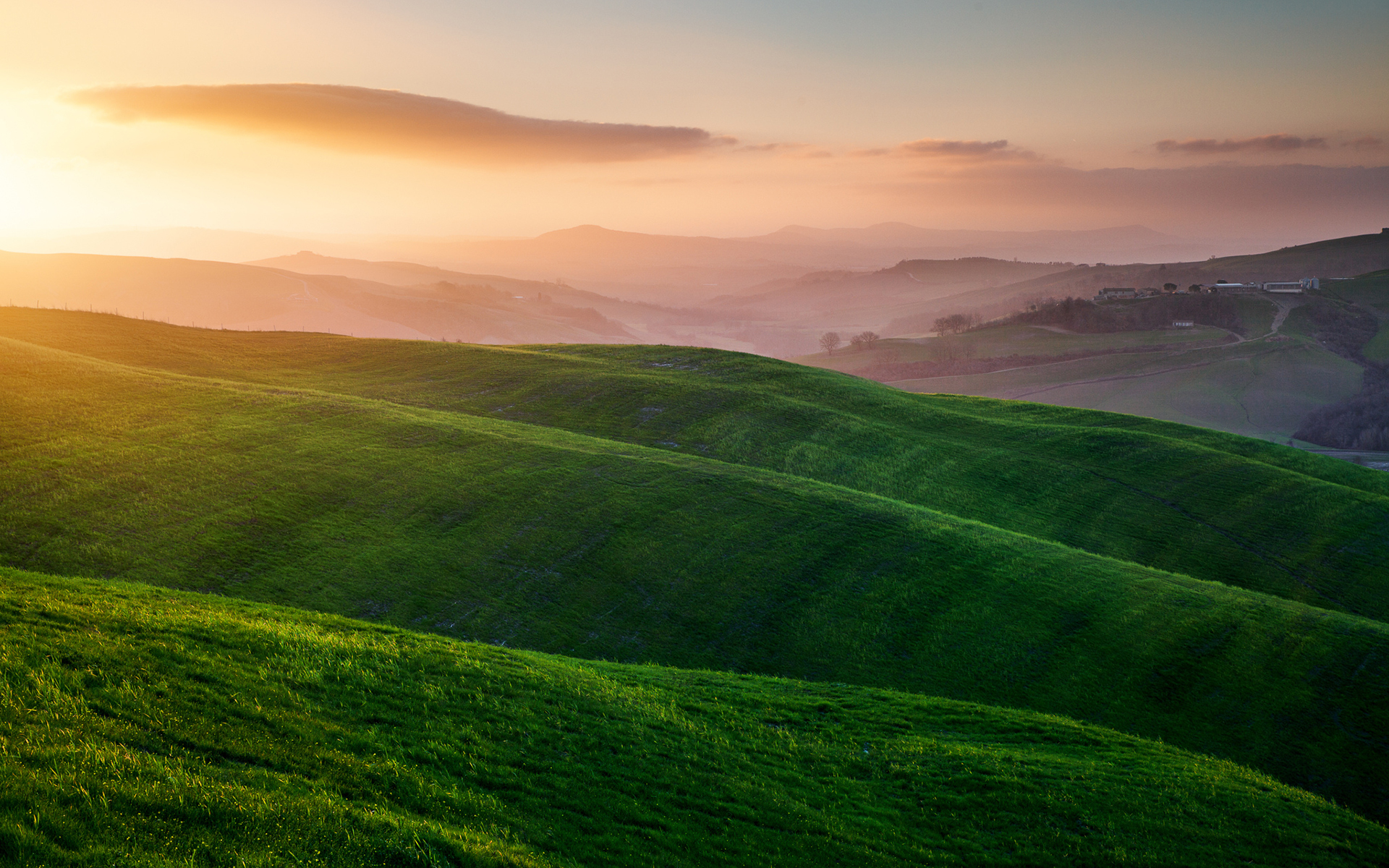 最美的护眼桌面壁纸,超清晰2340x1080曲面屏护眼壁纸