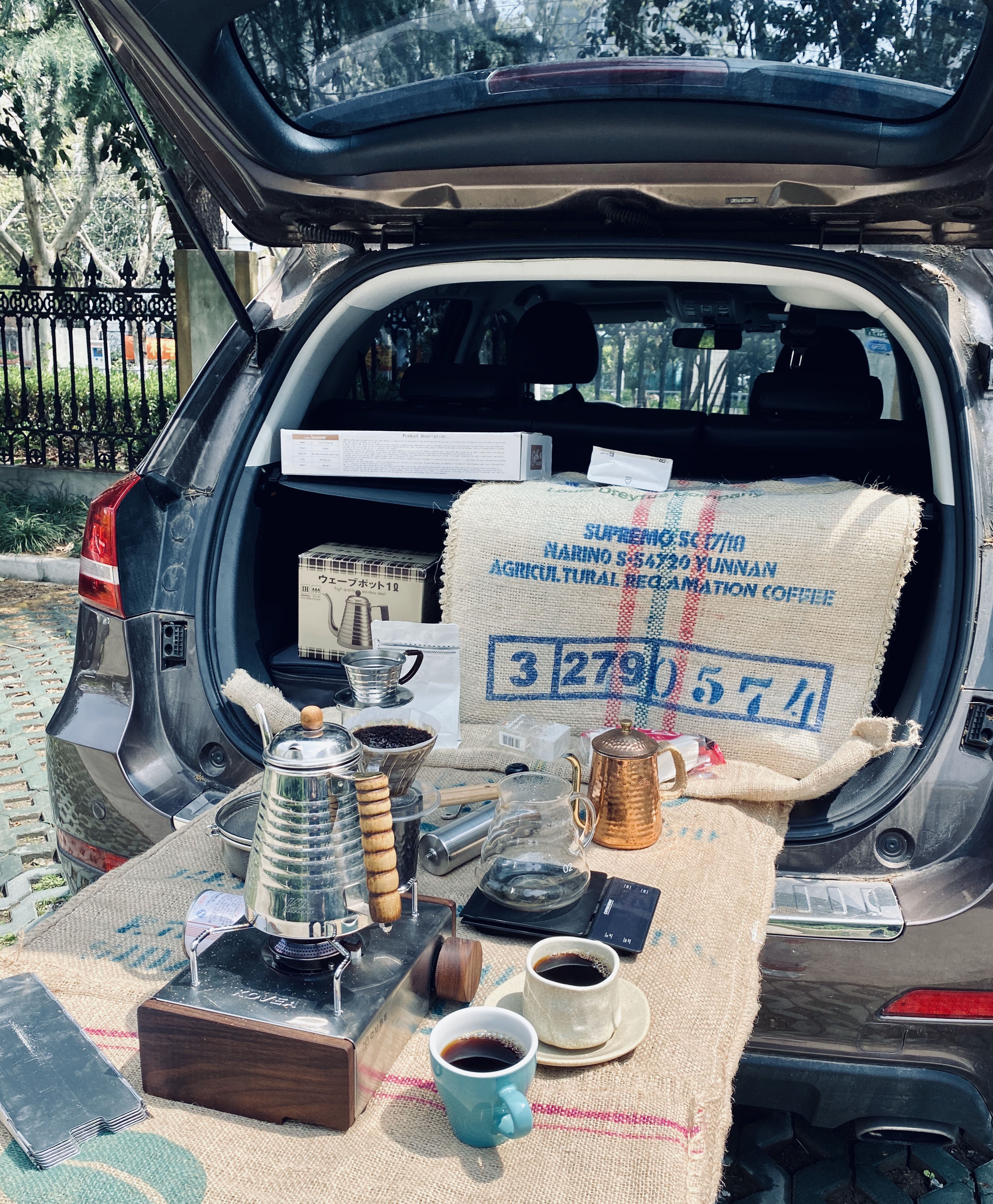 摆摊卖咖啡一边旅行,摆摊卖咖啡要有几种咖啡