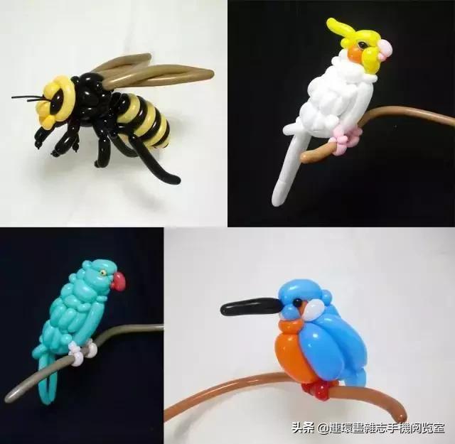 长气球的天鹅编法,天鹅气球编法