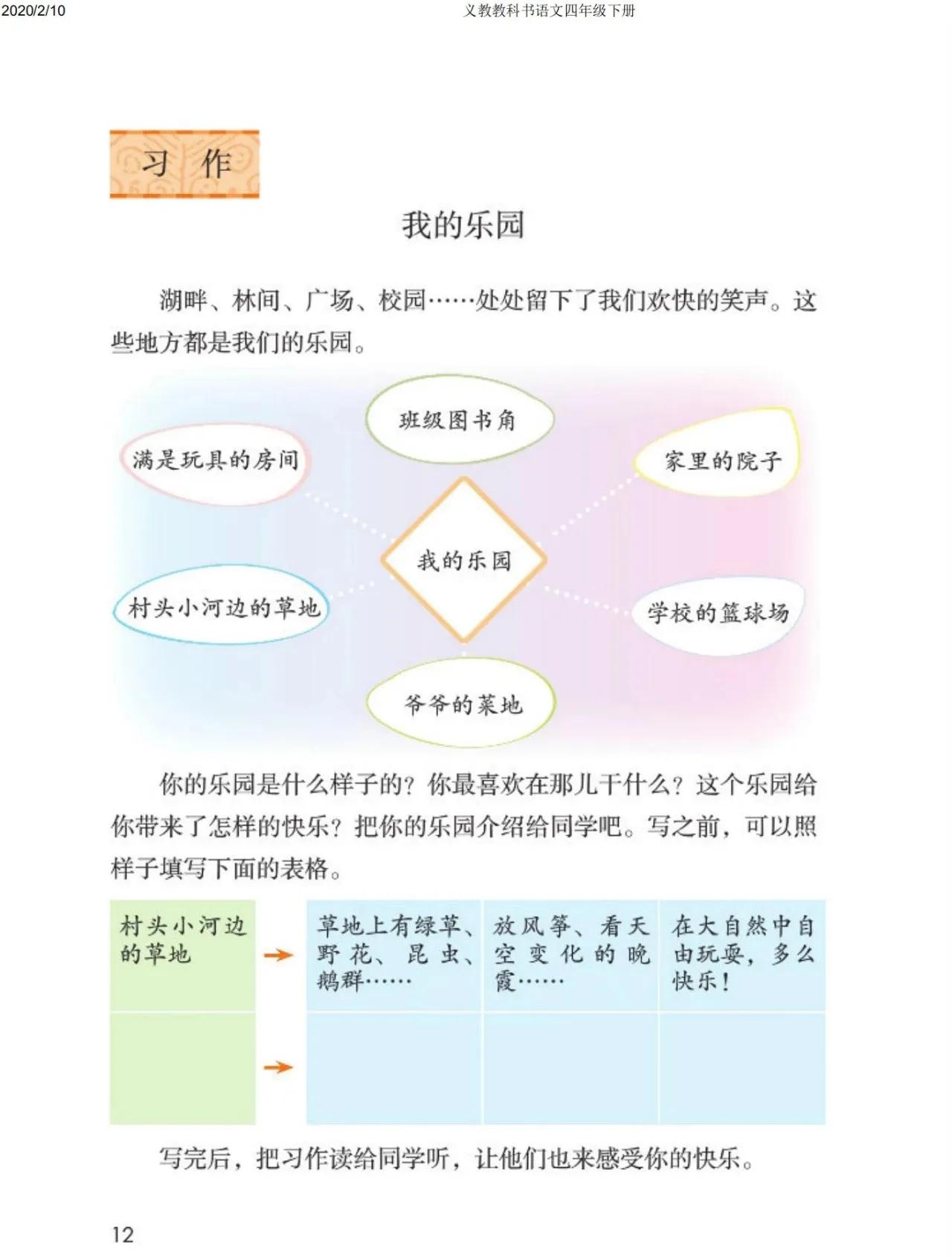 四年级下册语文预习笔记2020版,四年级语文下册第15课的预习笔记