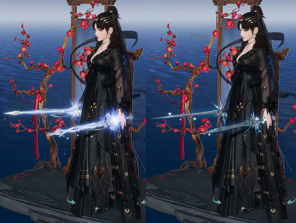 七秀特效武器剑网三,七秀特效武器鸾歌凤舞