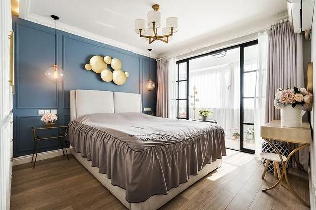 卧室床头背景墙怎么做最好,白色卧室乳胶漆床头背景墙视频