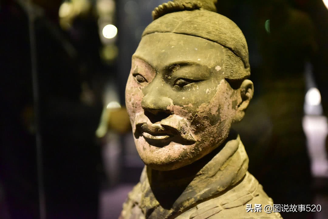 兵马俑双眼皮,大眼睛的兵马俑