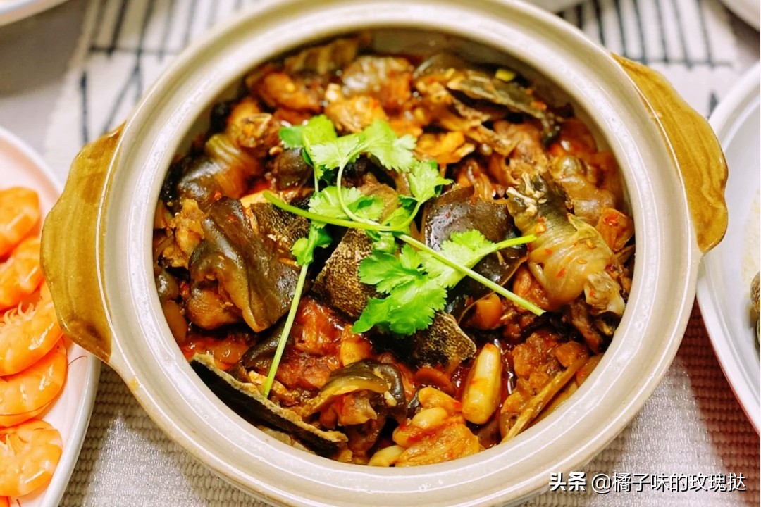 清蒸石斑鱼八爪鱼的做法大全,家常菜美食菜谱清蒸甲鱼