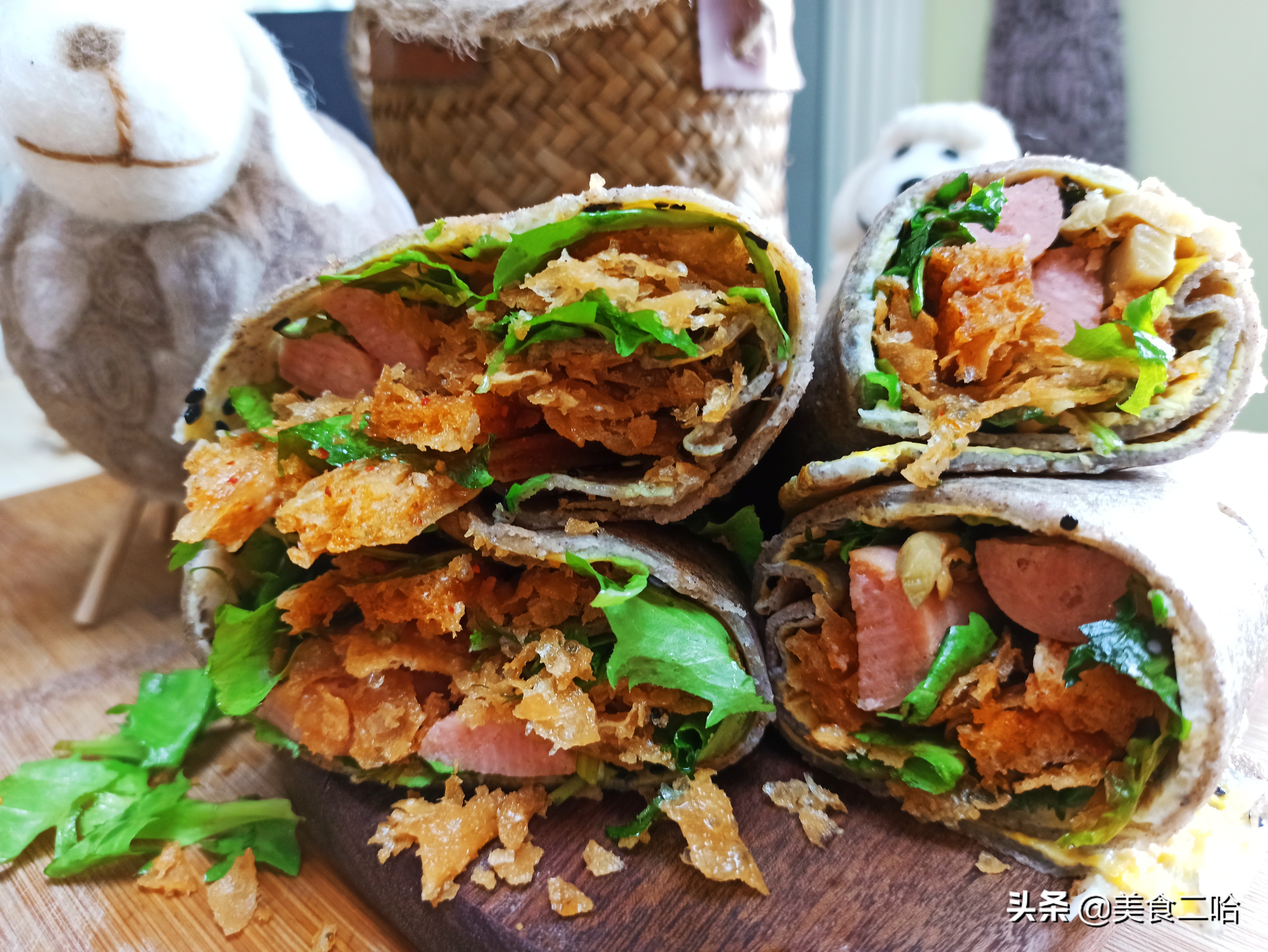 煎饼果子面糊家常做法最佳配方,煎饼果子怎么配面糊做出来软