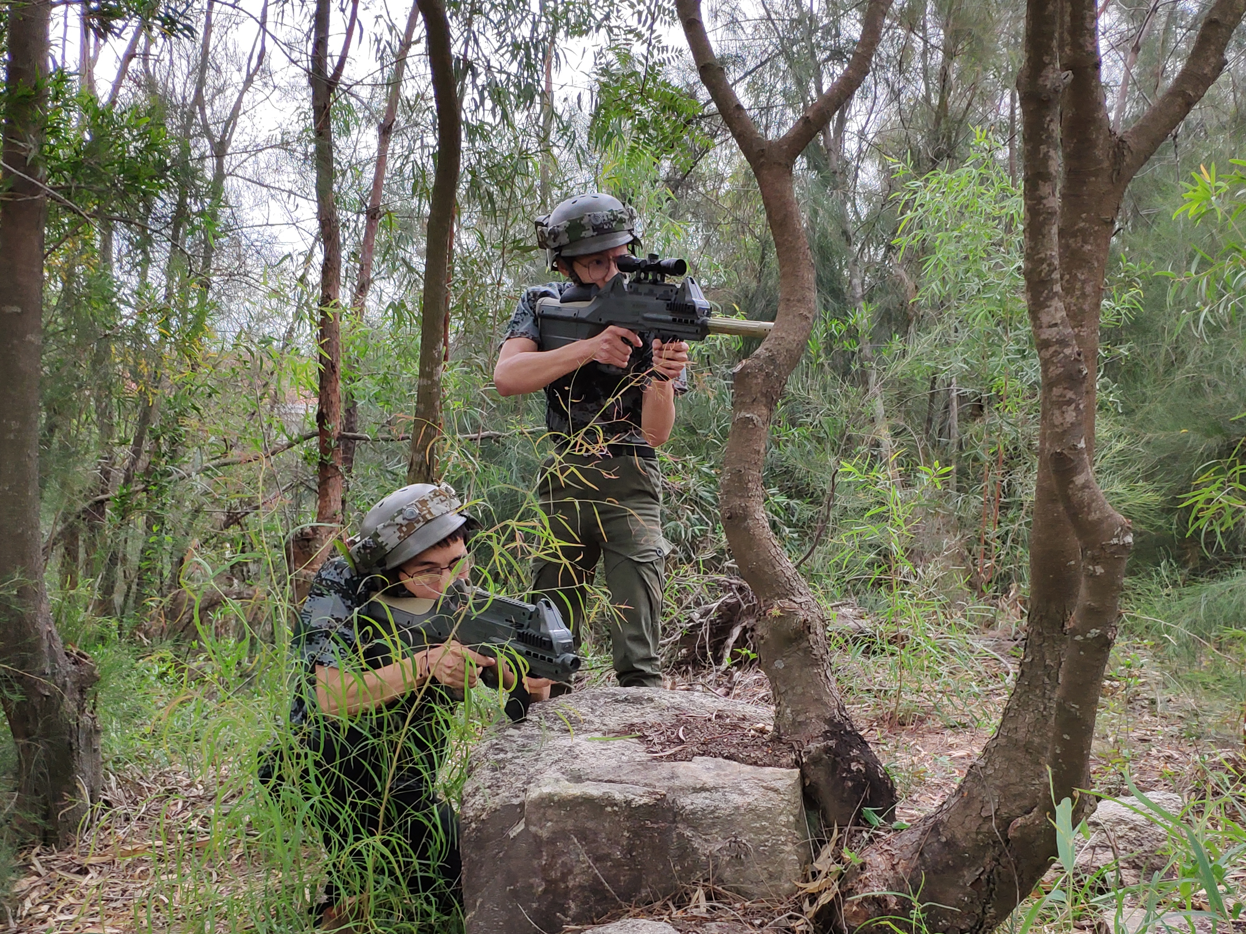 真人户外cs需要多大面积,户外真人cs越野
