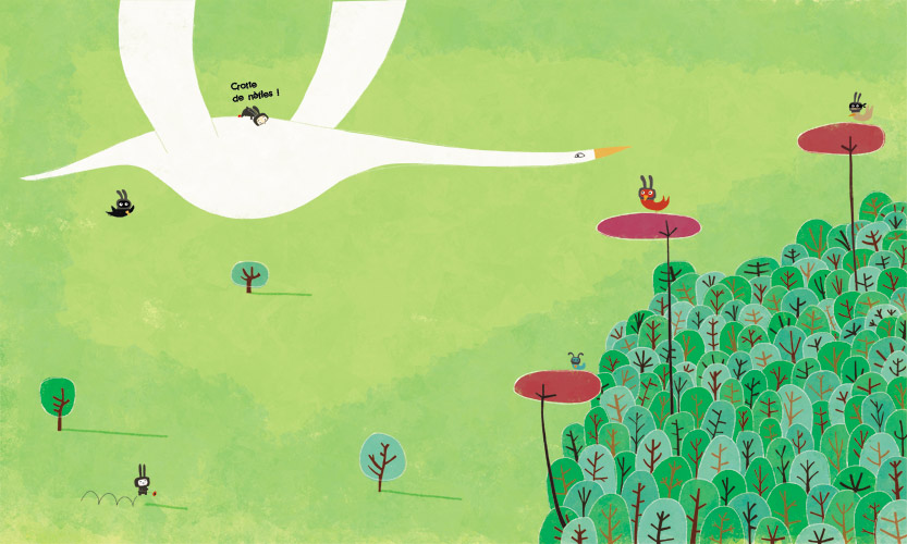 超有爱儿童插画临摹集,充满童趣的节日插画作品