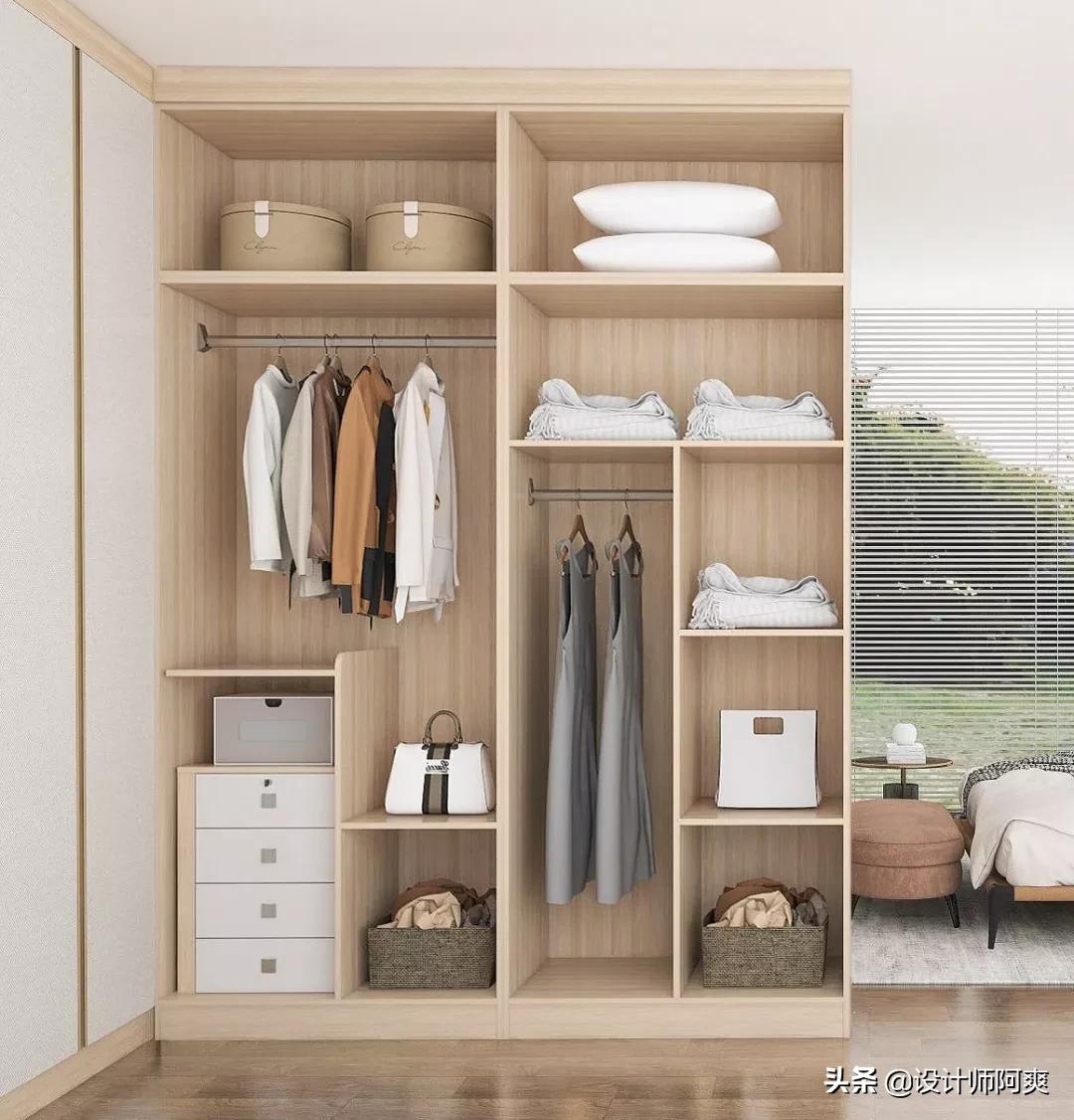 衣柜哪款收纳最好用,家用衣柜怎么选最实用