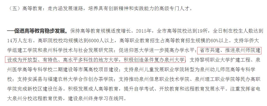 泉州师范学院什么时候改名,泉州师范学院更名公示