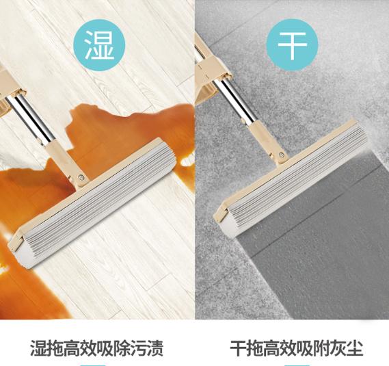旋转拖把最好用又拖得干净,懒人拖把家用第一名360度旋转