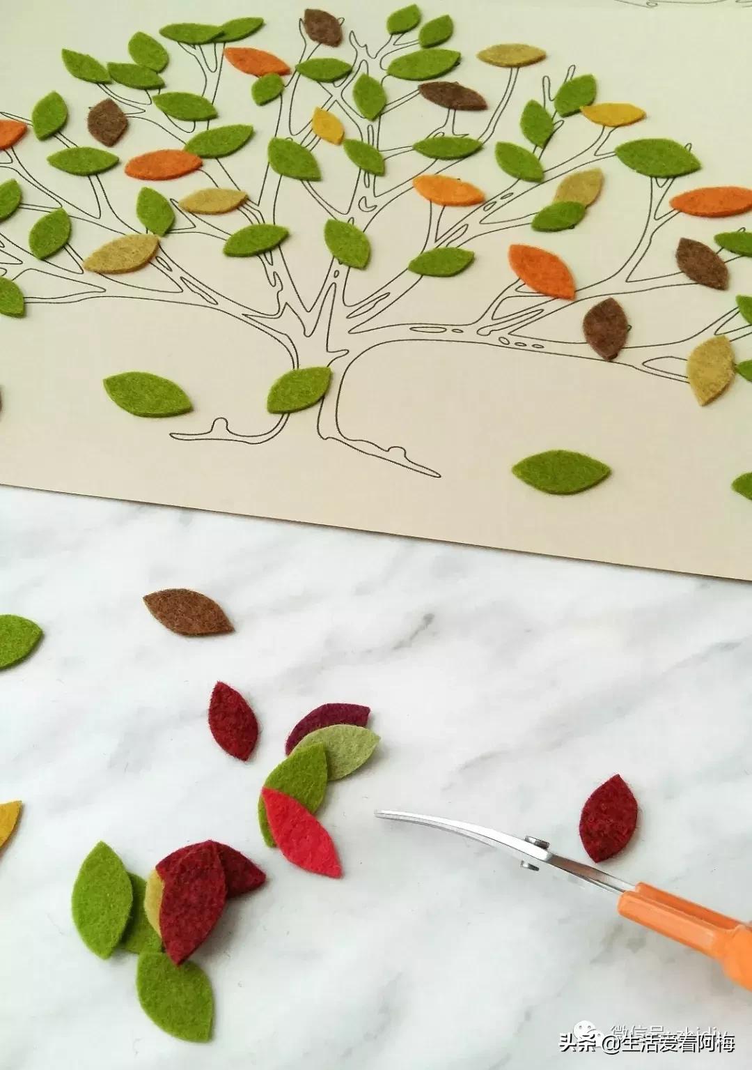 做手工布艺大全简单又漂亮,儿童节手工a4不织布布艺作品