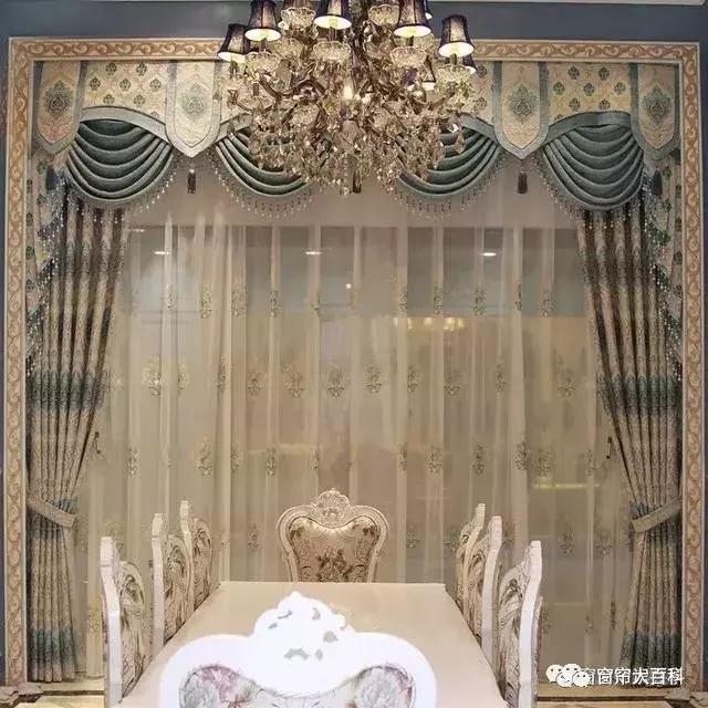 窗帘帘头款式搭配效果图大全,家有窗帘推荐