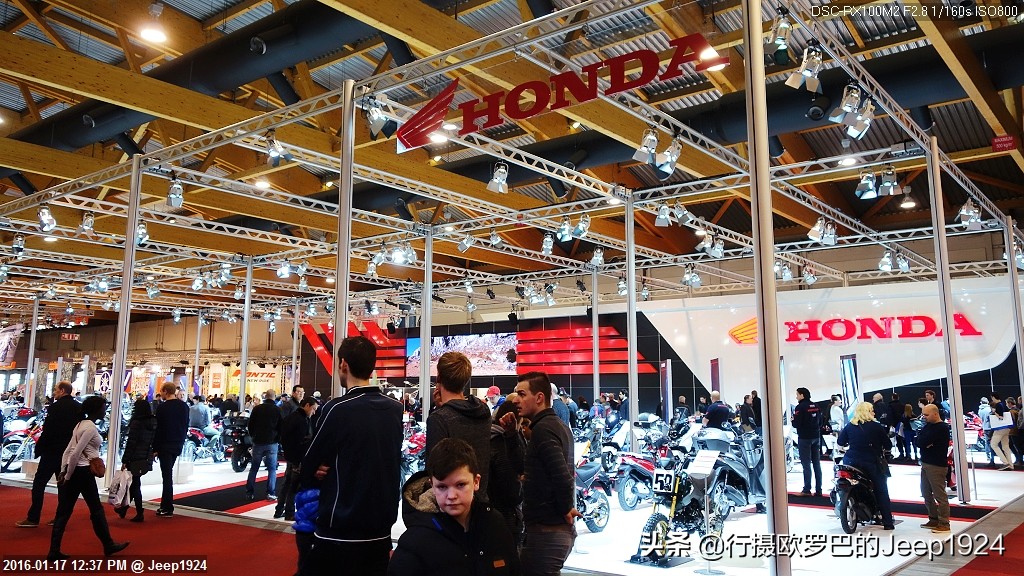 老司机带你逛欧洲布城摩托车展,3——Honda本田篇