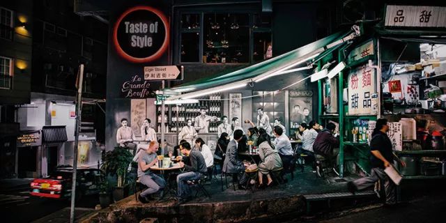 香港旧城中环小店美食
