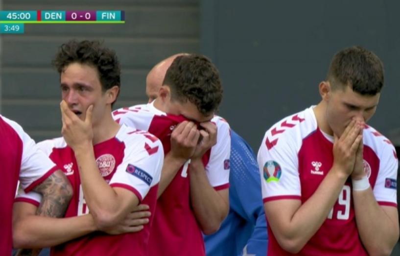 埃里克森晕倒暖心时刻,欧洲杯早报埃里克森昏厥事件回顾