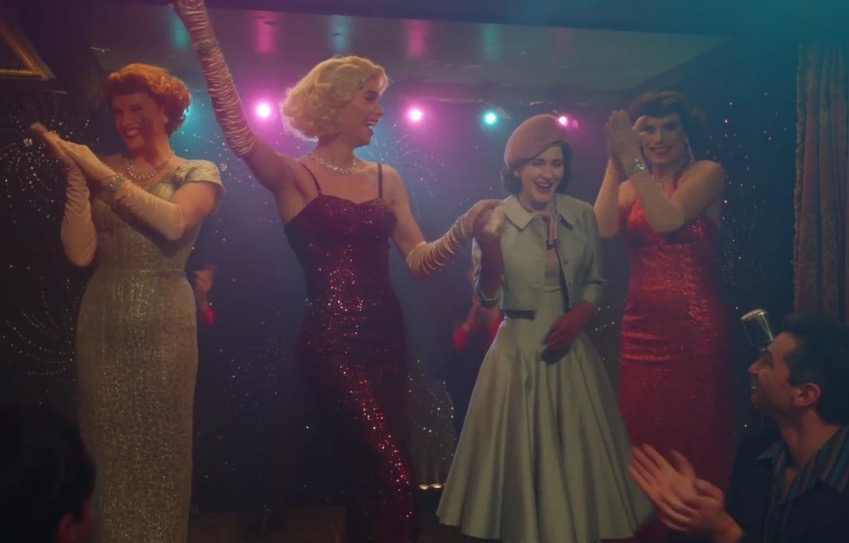 看剧学穿搭视频制作,麦瑟尔夫人穿搭视频