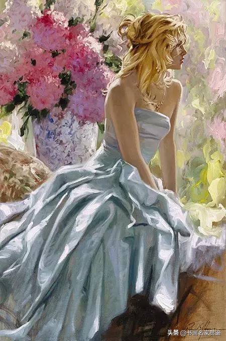 美轮美奂的印象派画家油画作品,暖阳油画100幅