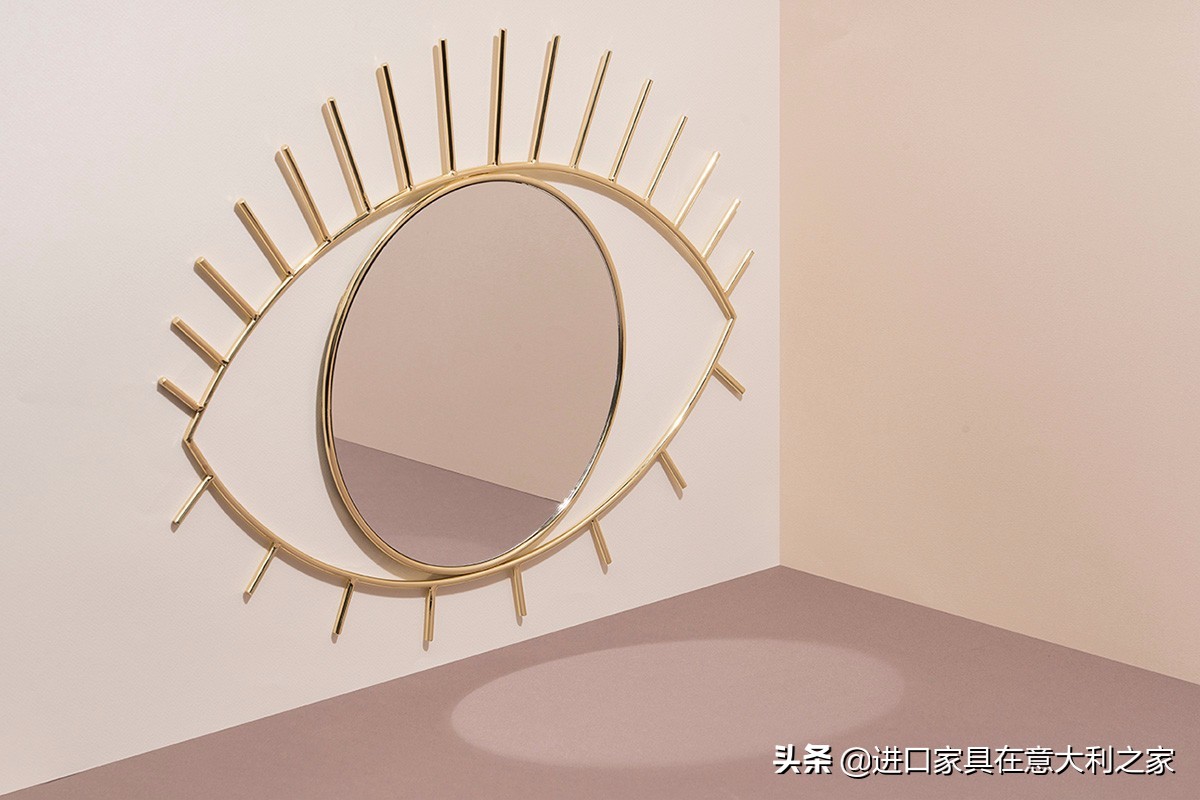 进口金属化妆镜视频,化妆镜轻奢高级挂式