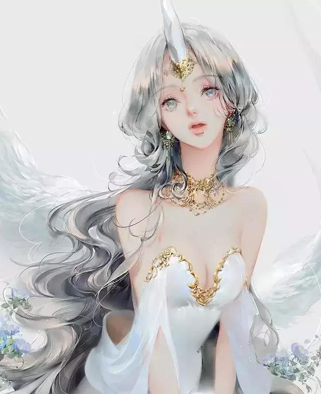 好看的仙女插画,唯美的韩国风插画