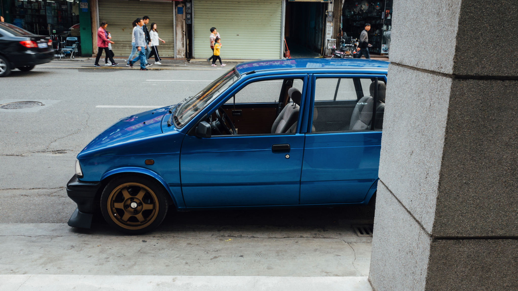 铃木奥拓自己买改装件,一万内铃木奥拓