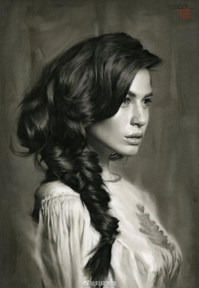刘斌素描全过程,刘斌素描的技法